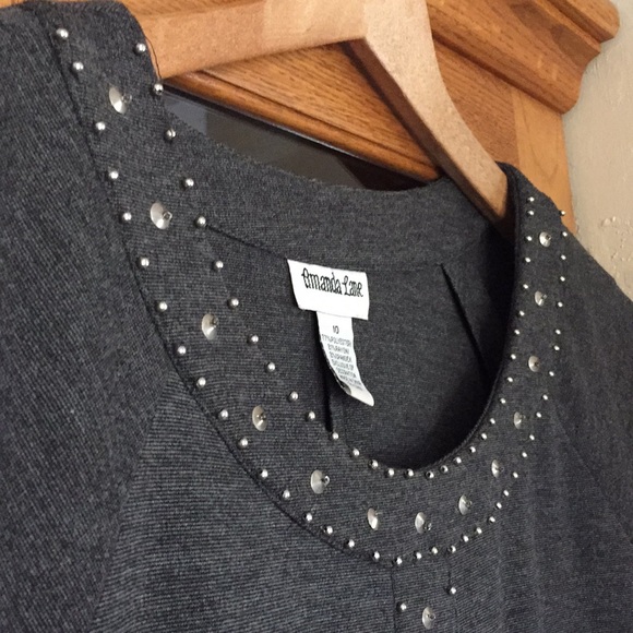 Amanda lane polyester pullover shift dress - Picture 4 of 6